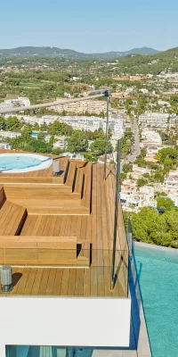 Einzigartige moderne Luxusvilla mit spektakulärer Aussicht in Santa Eulalia