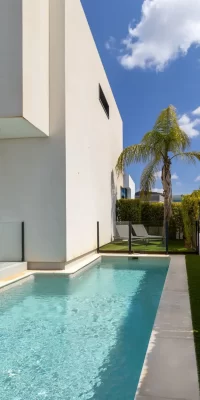 Contemporary Villa with Pool and Panoramic Vistas of Dalt Vila and Formentera
