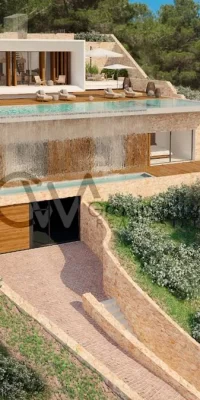 Exceptional Villa Under Construction in Roca Llisa – Unparalleled Views of Countryside and Sea