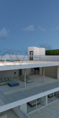 Exceptional modern villa with sea views in Ses Torres , Ibiza