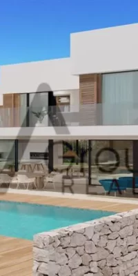 Exclusive detached house under construction Ses Torres-Talamanca in Ibiza