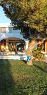 Exquisite Luxury Estate with Three Villas and Direct Sea Access in Cala Boix, San Carlos