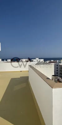 Extra spacious penthouse with sea views in Santa Eulalia