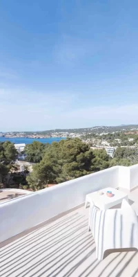 Modern renovated villa in Cala Moli with fantastic sea views