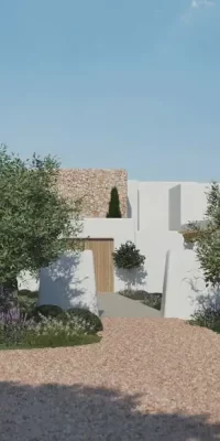 Stunning frontline villa near Santa Eulalia with new Blakstad project