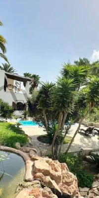 Beautiful renovated villa in Santa Gertrudis in perfect fusion of modern elegance in nature