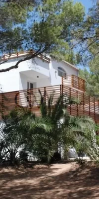 Beautiful villa close to the Cala Embaster in Formentera