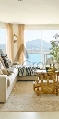 Beautifully renovated beachfront apartment in Talamanca – Ibiza
