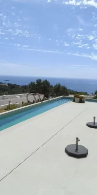 Charming 6-bedroom villa in Cap Martinet with unique sea views