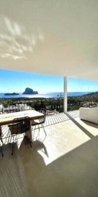Fantastic sea view property with rental licence in San José