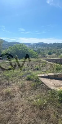 Hidden gem in San Josep – Rural land with license and spectacular views for sale