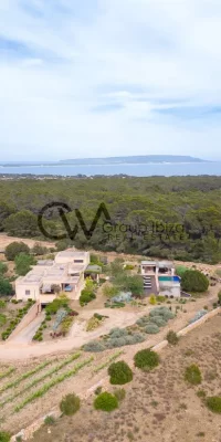Impressive villa five-minute drive from San Francisco Formentera