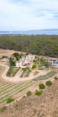 Impressive villa five-minute drive from San Francisco Formentera