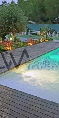 Luxury six bedroom villa in Cala Salada with fantastic sea and sunset views