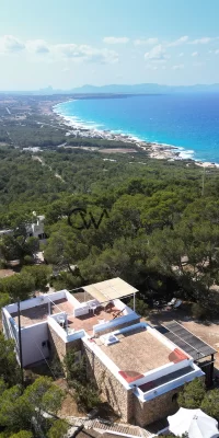 Magnificent villa in La Mola area of Formentera with sea views for sale