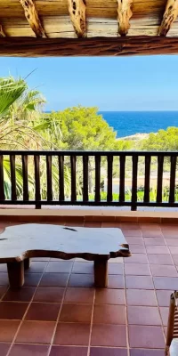 Luxurious Sea View Villa with Tennis Court and Pool in Portinatx, Ibiza